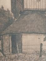 Ets van een Molen - Handgesigneerd, Verzenden