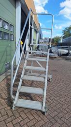 Bordestrap Platformtrap boottrap 7 treden 152 cm Zarges, Doe-het-zelf en Verbouw, Ladders en Trappen, Ophalen, Gebruikt, Trap