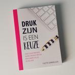 Druk zijn is een keuze, Ophalen of Verzenden, Nieuw, Persoonlijkheidsleer, Yvette Vermeulen