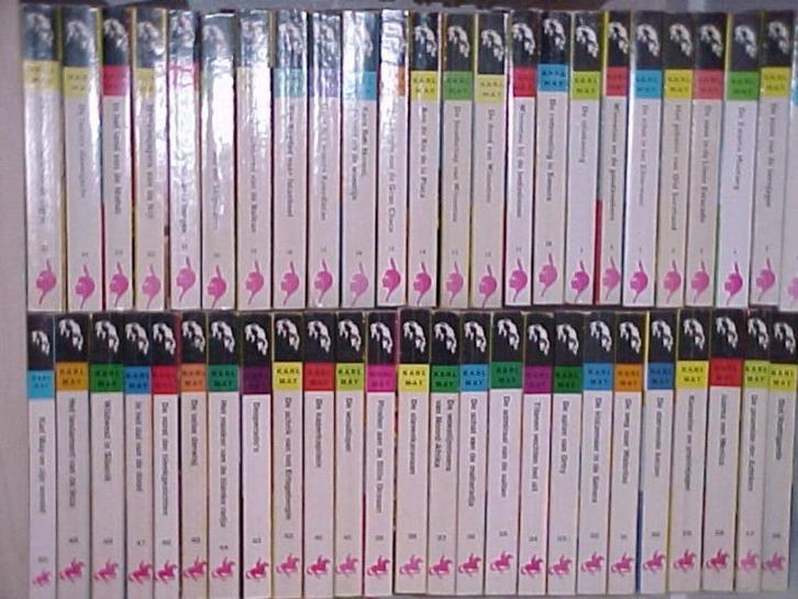 Karl May - alle 50 pockets beschikbaar per stuk of in serie, Boeken, Avontuur en Actie, Zo goed als nieuw, Ophalen of Verzenden