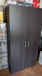Ikea Pax kast zwart, Ophalen, 200 cm of meer, 50 tot 100 cm, Zo goed als nieuw