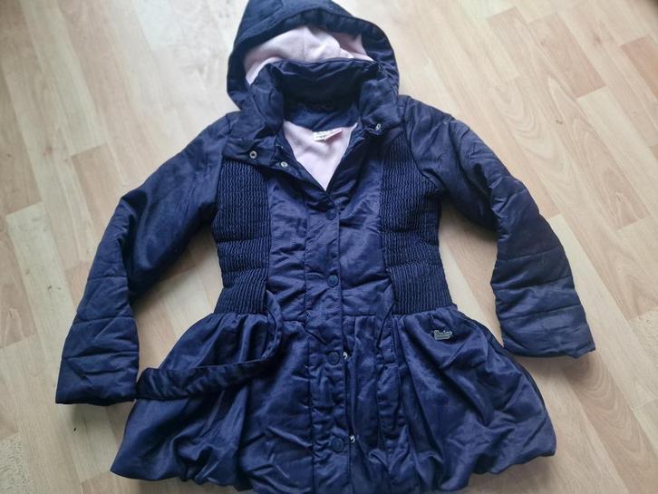 BARBARA FARBER jas, maat 134, Kinderen en Baby's, Kinderkleding | Maat 134, Zo goed als nieuw, Meisje, Jas, Ophalen of Verzenden
