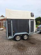 1,5 paard trailer, Ophalen, Gebruikt, Hout, 1½-paards trailer