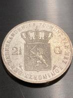 2 1/2 Gulden 1870 - Willem III, Postzegels en Munten, Munten | Nederland, Koning Willem III, Zilver, Ophalen of Verzenden, Losse munt