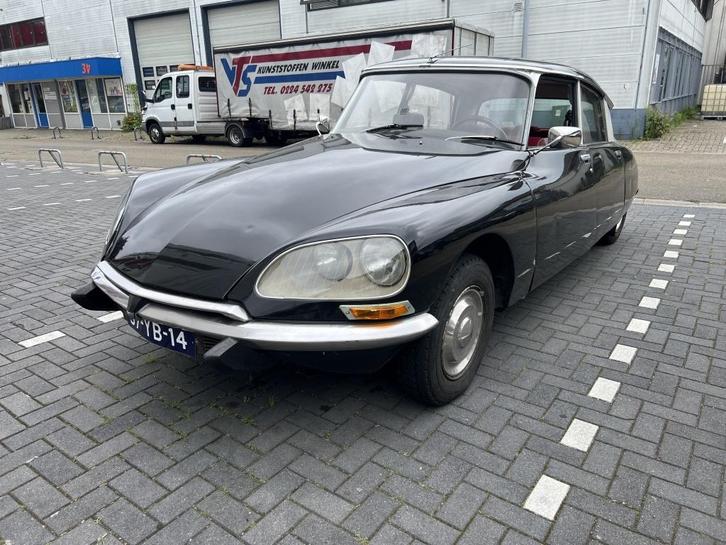 Citroen DS 23 23, Auto's, Citroën, Bedrijf, DS, Benzine, Sedan, Handgeschakeld, Geïmporteerd, Zwart, Gebruikt