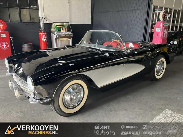 1956 Chevrolet Corvette DV1008, Auto's, Oldtimers, Bedrijf, Te koop, Open dak, Chevrolet, Benzine, Cabriolet, Handgeschakeld, Geïmporteerd