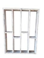 Wijnrek stoer hout – reclaimed product, Ophalen, 5 tot 15 flessen, Zo goed als nieuw, 75 cm of meer