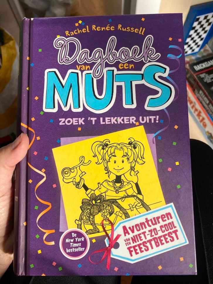 Dagboek van een Muts - Zoek 't lekker uit!, Boeken, Kinderboeken | Jeugd | onder 10 jaar, Zo goed als nieuw, Fictie algemeen, Ophalen of Verzenden