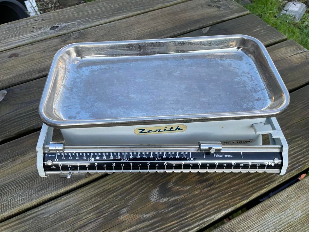 Zenith Keukenweegschaal - Gebruikt, Keukenweegschaal, Ophalen of Verzenden, Gebruikt, Minder dan 10 kg