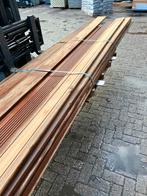 1 Bundel Hardhout Vlonderplanken, Ophalen, Planken, Zo goed als nieuw, Hardhout