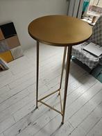 Tall display table stand, Ophalen, Zo goed als nieuw, Metaal, Ovaal