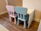IKEA Stuva bureau met 2 Mammut stoeltjes, Ophalen, Gebruikt, Tafel(s) en Stoel(en)