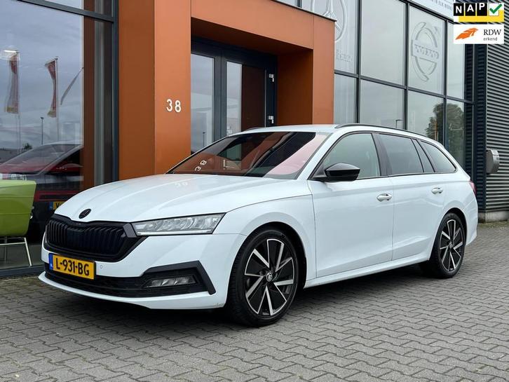 Skoda Octavia Combi 1.5 e-TSI aut.|LED|Navi|Carplay|Trekhaak, Auto's, Skoda, Bedrijf, Te koop, Octavia, ABS, Adaptive Cruise Control