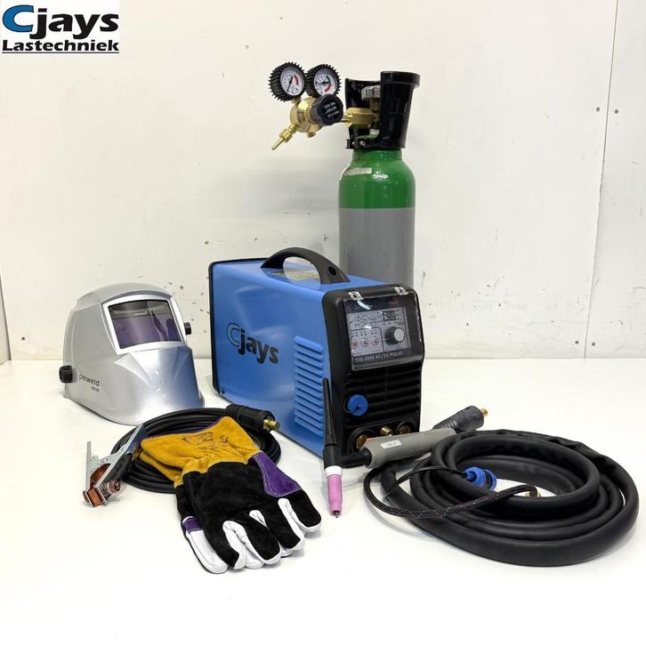 Cjays Tig 200E ACDC Tig Starter Lasapparaat Pakket Beginner, Doe-het-zelf en Verbouw, Gereedschap | Lasapparaten, Tig, 150 tot 250 ampère