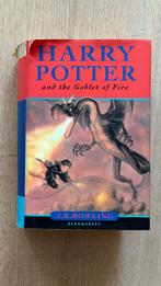 Boek Harry Potter Goblet of Fire, 1e druk, harde kaft, Verzamelen, Harry Potter, Ophalen of Verzenden, Gebruikt, Boek of Poster