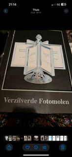 Verzilverde fotolijsten fotomolen carrousel nieuw, Minder dan 50 cm, Metaal of Aluminium, Nieuw, Ophalen of Verzenden