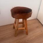 Krukje (hout en huid geit), Ophalen, Gebruikt, Hout