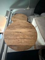 Mango houten salontafels rond, Huis en Inrichting, Tafels | Bijzettafels, Ophalen, Rond, Minder dan 55 cm