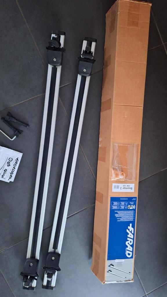 Farad Dakdragers Beamar 3 - 120cm, Auto diversen, Dakdragers, Zo goed als nieuw, Ophalen of Verzenden