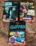 3 leuke spellen van 999 games Exit Brains toverdrank Clever, Ophalen of Verzenden, Zo goed als nieuw