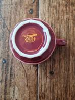 Apilco rood/roze kopje, Gebruikt, Keramiek, Ophalen of Verzenden, Effen