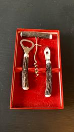 Vintage fles / blik opener set, Antiek en Kunst, Antiek | Bestek, Ophalen of Verzenden