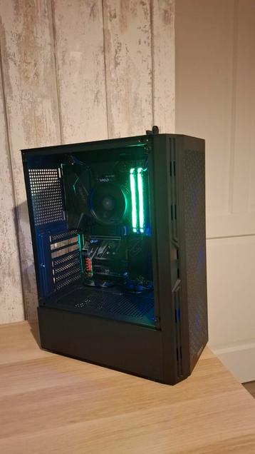 Moderne Gaming & Allround PC – Ryzen 5 5600G | 16GB RGB  beschikbaar voor biedingen