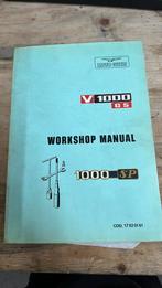 Moto Guzzi V 1000 G5 SP workshop werkplaats handboek boek, Motoren