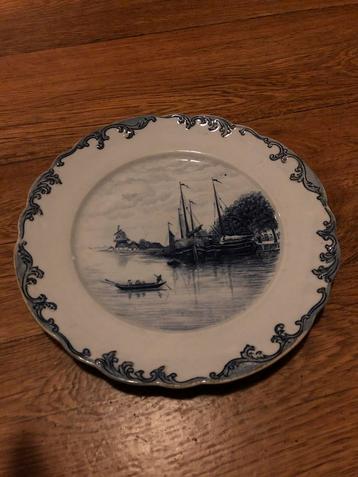 Delftsblauw Bord - 20cm - Vintage beschikbaar voor biedingen