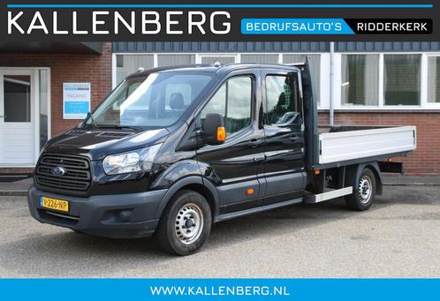 Ford Transit 350 2.0 TDCI L4H1 DC / Laadkraan / Pick up / 7, Auto's, Bestelauto's, Bedrijf, Te koop, ABS, Boordcomputer, Centrale vergrendeling