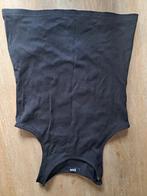 Zwarte top, Ophalen of Verzenden, Zo goed als nieuw, Zwart, Zonder mouw