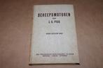 Boek - Scheepsmotoren - J.C. Piek, Boeken, Techniek, Ophalen of Verzenden, Gelezen, Bouwkunde