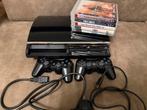 Sony Playstation 3 60 gb compleet, Spelcomputers en Games, Spelcomputers | Sony PlayStation 3, Phat, Met 2 controllers, Ophalen of Verzenden