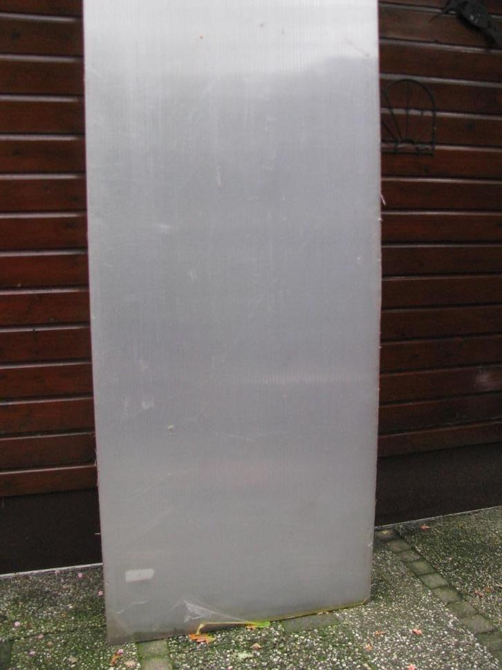 2 polycarbonaat kanaalplaten kanaal plaat helde afdak platen, Doe-het-zelf en Verbouw, Platen en Panelen, Nieuw, Ophalen