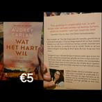 Wat het hart wil audrey carlan, Boeken, Romans, Ophalen of Verzenden, Zo goed als nieuw