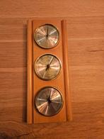Duits weerstation (temperatuur, barometer, luchtvochtigheid), Ophalen of Verzenden, Zo goed als nieuw