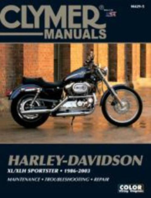 Harley Sportster XL XLH 883 1200 Clymer boek [1986-2003], Motoren, Handleidingen en Instructieboekjes, Harley-Davidson of Buell