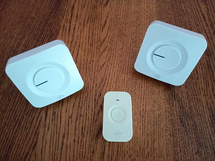 ELRO draadloze deurbelset, Doe-het-zelf en Verbouw, Alarmsystemen, Detector, Sensor of Melder, Rook, Ophalen