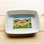 Ovenschaal Villeroy & Boch design Naïf Gerard Laplau, Ophalen of Verzenden, Overige stijlen, Porselein, Schaal of Schalen