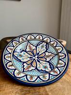 Kleurrijke borden van Marokkaans aardewerk, Huis en Inrichting, Keuken | Servies, Nieuw, Ophalen of Verzenden, Bord(en), Overige stijlen