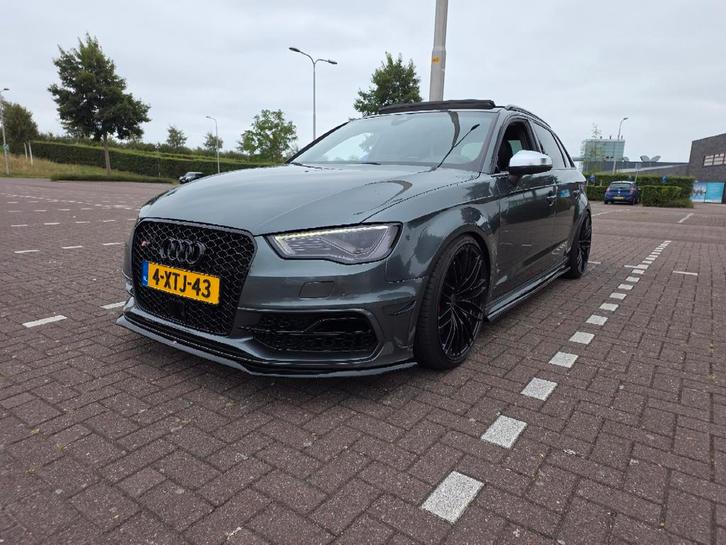 Audi S3 2.0 Tfsi 221KW Sportback Quattro 2014 Grijs Miltek, Auto's, Audi, Particulier, S3, ABS, Adaptive Cruise Control, Dakrails