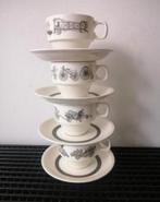 Royal Sphinx Maastricht 4x kop en schotel vervoersmiddellen, Ophalen of Verzenden