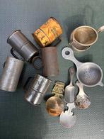 Theeduimpjes, koffiemaatjes en zeefjes, Antiek en Kunst, Ophalen of Verzenden