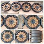 Amerikaanse unieke spaakwielen merk ClevWeld genummerd 25-AF, Ophalen