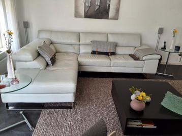 Laatste 2dagen  i.v.m. Verhuizing    Montel Leren Hoekbank  beschikbaar voor biedingen