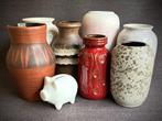 Diverse Vintage Scheurich Vazen Fat Lava 70's 80's 90's, Ophalen of Verzenden