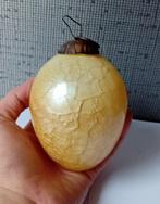 beige craquele glazen heksenbal, Ophalen of Verzenden