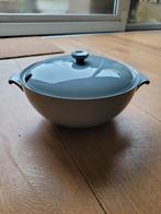 Regout Maastricht pastel servies schaal met deksel celedon, Ophalen of Verzenden