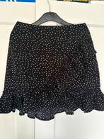 Zwart rokje met witte stippen - XS, Kleding | Dames, Rokken, Zwart, Ophalen of Verzenden, Zo goed als nieuw, Maat 34 (XS) of kleiner