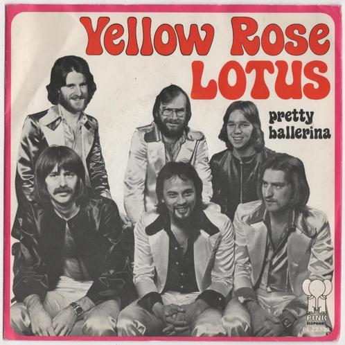 single - Yellow Rose Lotus met Ilja Gort, Cd's en Dvd's, Vinyl Singles, Gebruikt, Single, Pop, 7 inch, Ophalen of Verzenden